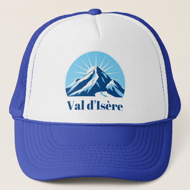 Gorra De Camionero Equipo Val d'Isère France Savoie (Anverso)