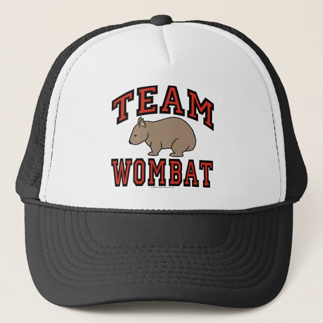 Gorra De Camionero Equipo Wombat III (Anverso)