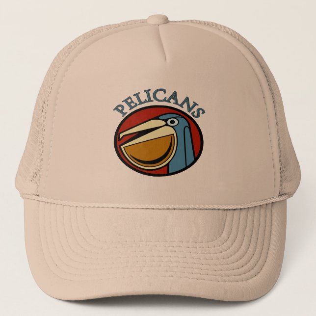 Gorra De Camionero Equipos deportivos Pelicans (Anverso)
