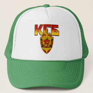 Gorra De Camionero Era rusa del soviet de la insignia de KGB