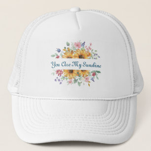 Gorra De Camionero Eres mi sol y girasol cita