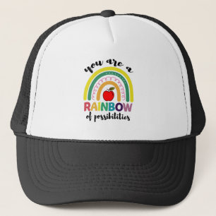 Gorra De Camionero Eres un arcoíris de posibilidades maestro