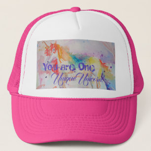 Gorra De Camionero ¡Eres Un Único Unicornio! Chicas Purple Unicornios