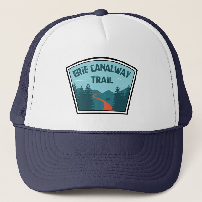 Gorra De Camionero Erie Canalway Trail (Anverso)