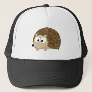 Gorra De Camionero Erizo lindo de Brown