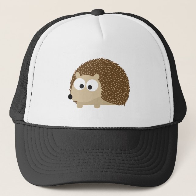 Gorra De Camionero Erizo lindo de Brown (Anverso)