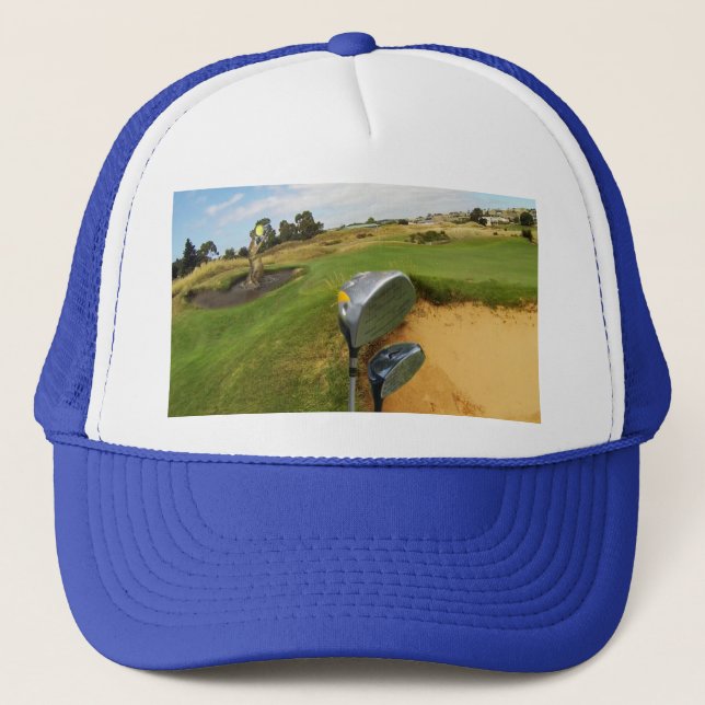 Gorra De Camionero Erm Los Crocs Consiguieron Mi Bola De Golf, (Anverso)
