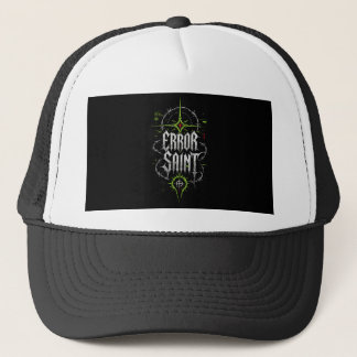 Gorra De Camionero Error Saint Gótico Cyberpunk Frente y Reverso Homb