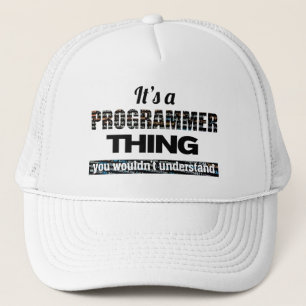 Gorra De Camionero Es algo de programador que no entenderías
