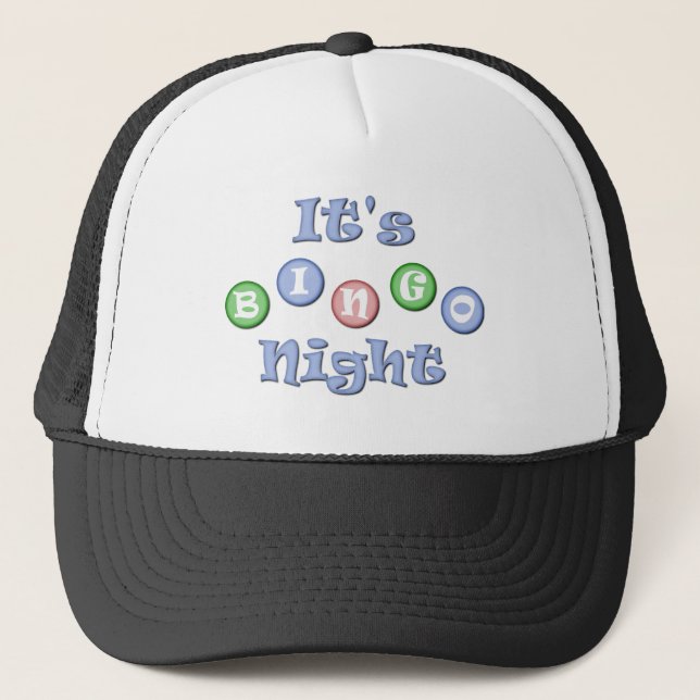 Gorra De Camionero Es Bingo Night (Anverso)