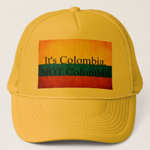 Gorra De Camionero "Es Colombia, no Columbia "