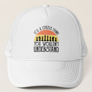 Gorra De Camionero Es cosa de ajedrez - no lo entenderías