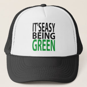 GORRA DE CAMIONERO ES FÁCIL SER VERDE