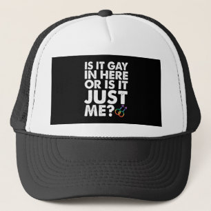Gorra De Camionero ¿Es gay aquí o soy solo yo LGBT Pride