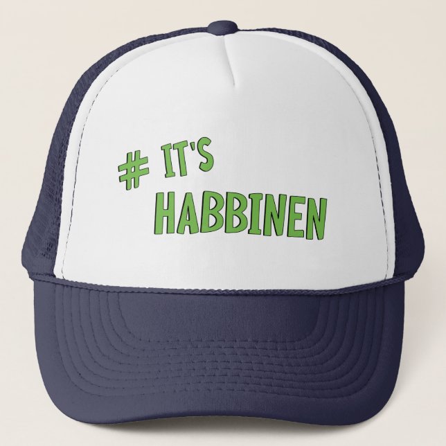 Gorra De Camionero #Es Habbenin (Anverso)
