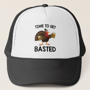 Gorra De Camionero Es hora de que te bañen en salsa Funny Beer Pavo D