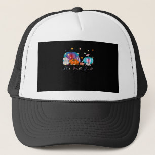 Gorra De Camionero Es la divertida calabaza mágica de Halloween Fall