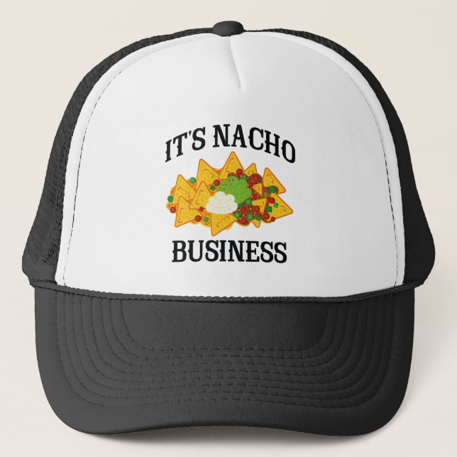 Gorra De Camionero Es Nacho Business (Anverso)