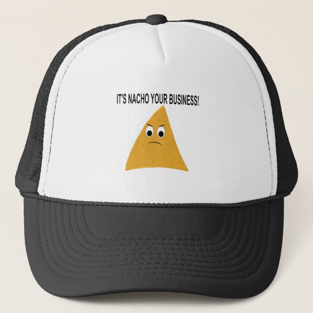 Gorra De Camionero Es Nacho tu negocio (Anverso)