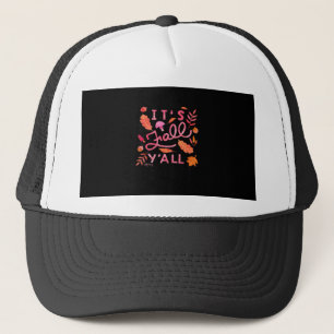 Gorra De Camionero Es Otoño, Todos Diseño de Cita de Otoño con Letras