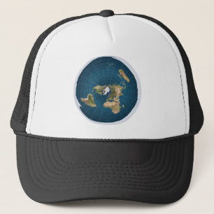 Gorra De Camionero Es plano.  No, realmente