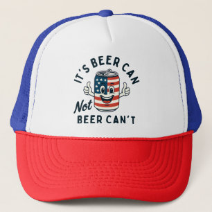 Gorra De Camionero Es que la cerveza no puede ser no divertido beber 