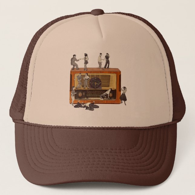 Gorra De Camionero Es sólo Rock & Roll (Anverso)