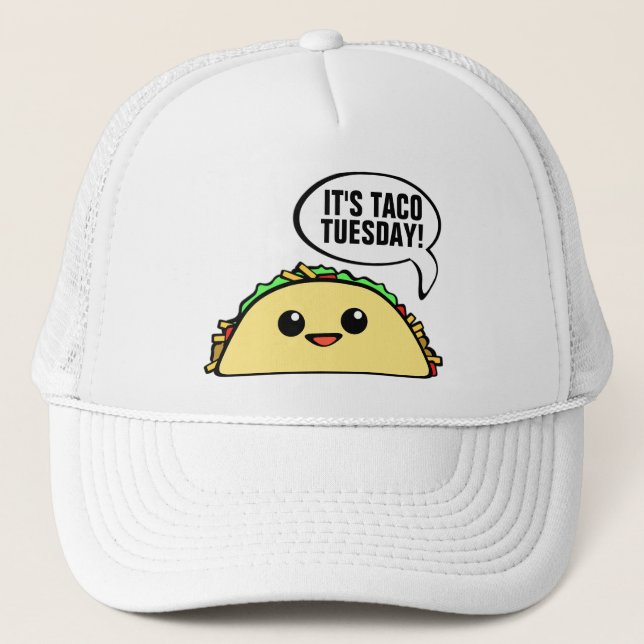 Gorra De Camionero Es Taco el martes (Anverso)