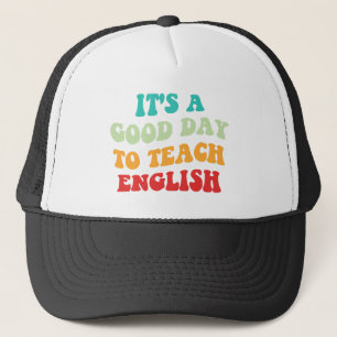 Gorra De Camionero Es un buen día para enseñar inglés