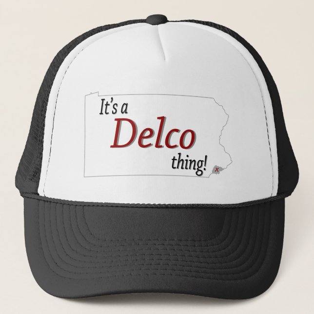 Gorra De Camionero Es una cosa de Delco (R) (Anverso)