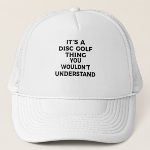 Gorra De Camionero Es Una Cosa De Golf En Disco, No Lo Entenderías