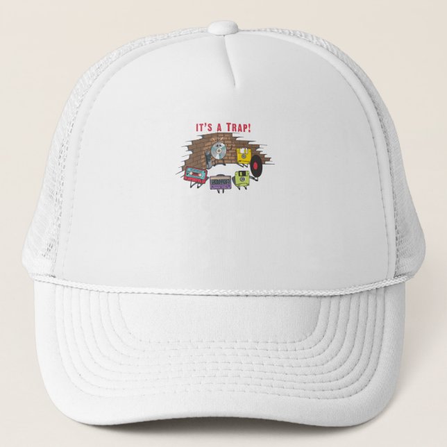 Gorra De Camionero Es una trampa (Anverso)
