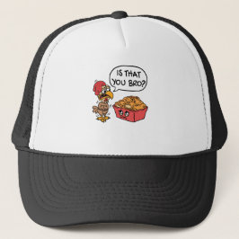 Gorra De Camionero ¿Es Usted Hermano? Gracioso nugget de pollo
