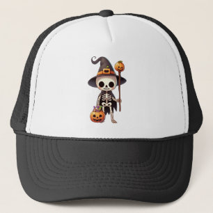 Gorra De Camionero Esbozo de Halloween delicioso