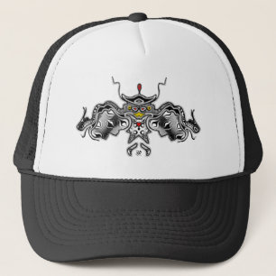 Gorra De Camionero Esbozo de un búho