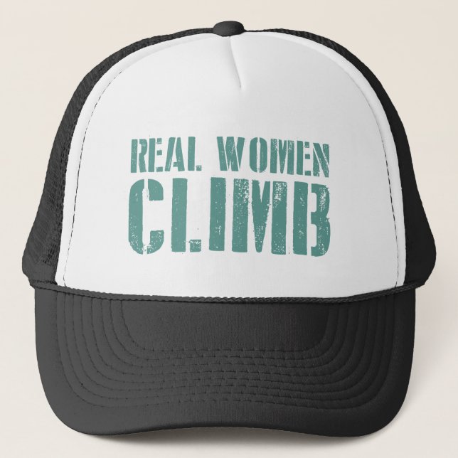 Gorra De Camionero Escalada de mujeres reales (Anverso)