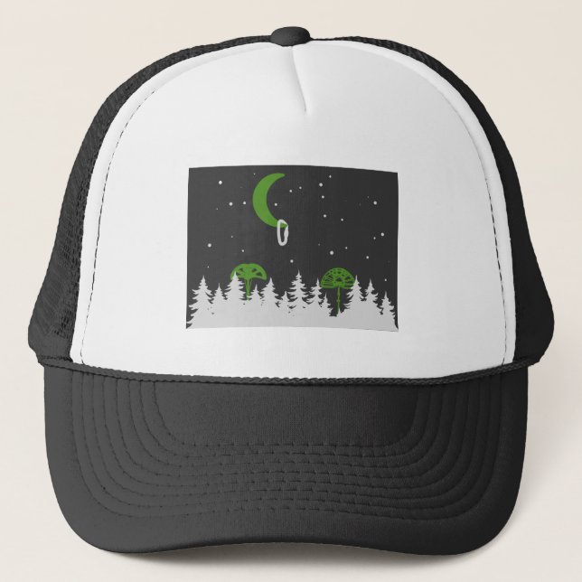 Gorra De Camionero Escalar Fuera De Camalot Cams (Anverso)