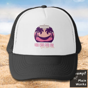 Gorra De Camionero Escalofriante. Puedes encontrarme, no me importa