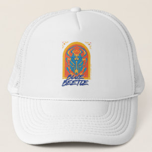Gorra De Camionero Escarabajo Azul Scarab Talavera Gráfico