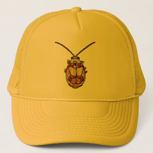 Gorra De Camionero Escarabajo de hojas rojas