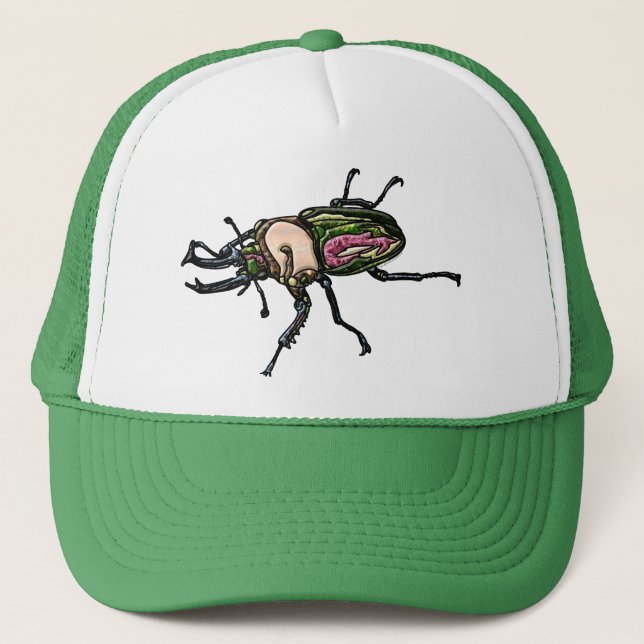 Gorra De Camionero Escarabajo de Rainbow Stag (Anverso)