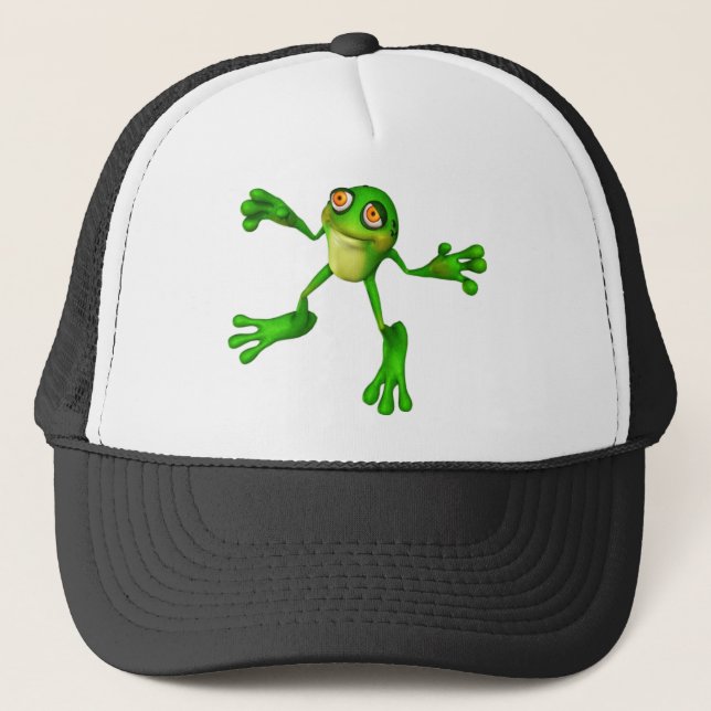 Gorra De Camionero Escarcha verde suave (Anverso)