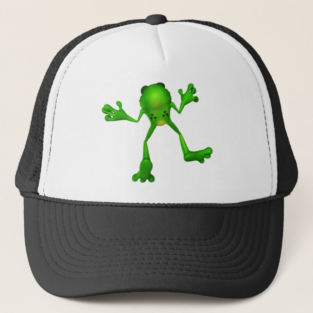 Gorra De Camionero Escarcha verde suave (Anverso)