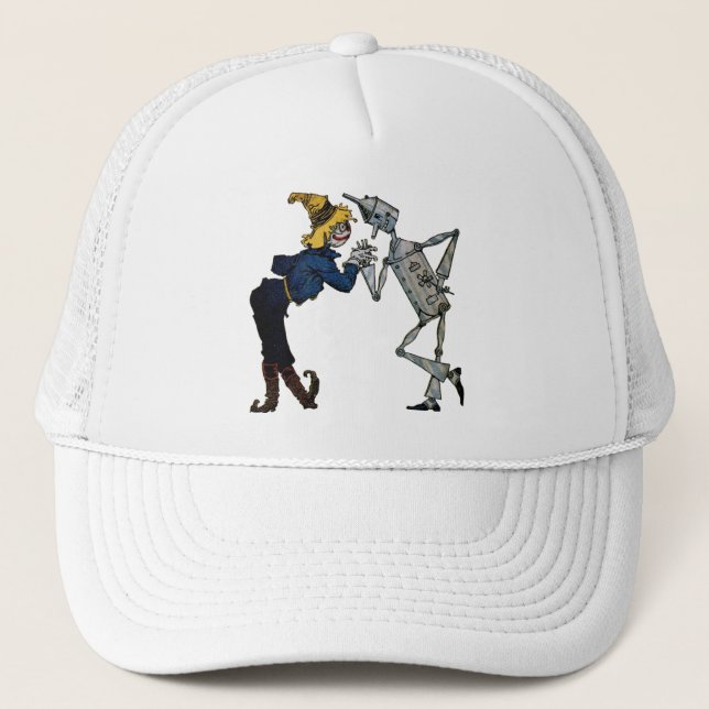 Gorra De Camionero Escarecrow y Tin Man (Anverso)
