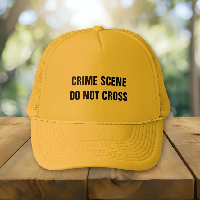 Gorra De Camionero Escena del Crimen (Subido por el creador)