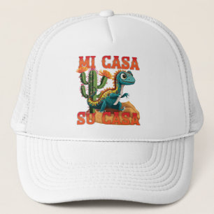 Gorra De Camionero Escena del Desierto Mi Casa, Su Casa
