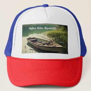 Gorra De Camionero "Escena pacífica junto a un lago"