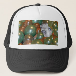 Gorra De Camionero Escondido En Globos,