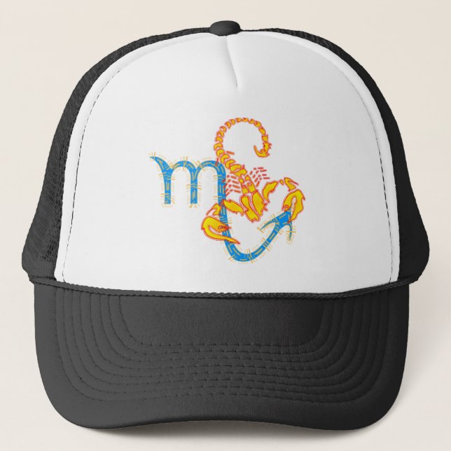Gorra De Camionero Escorpio (Anverso)