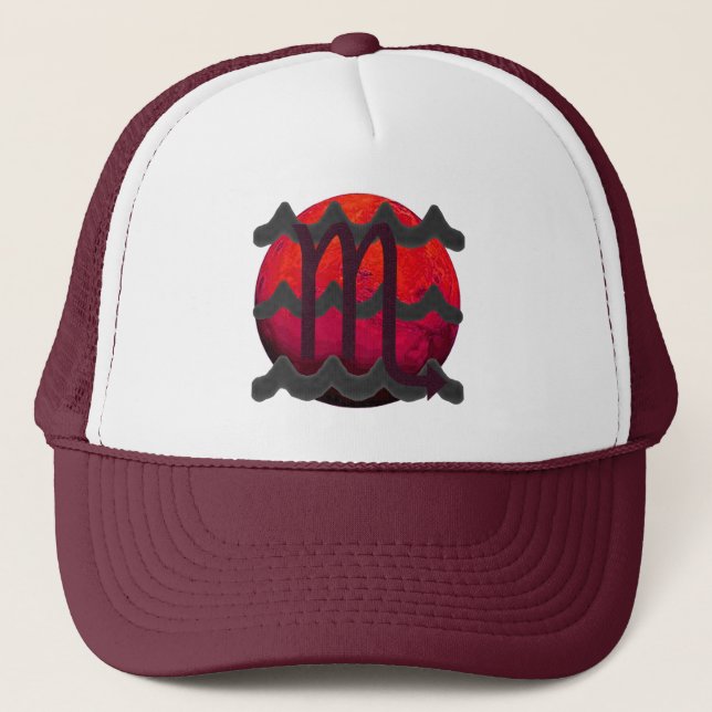 Gorra De Camionero Escorpio (Anverso)